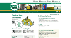 Desktop Screenshot of povnet.org